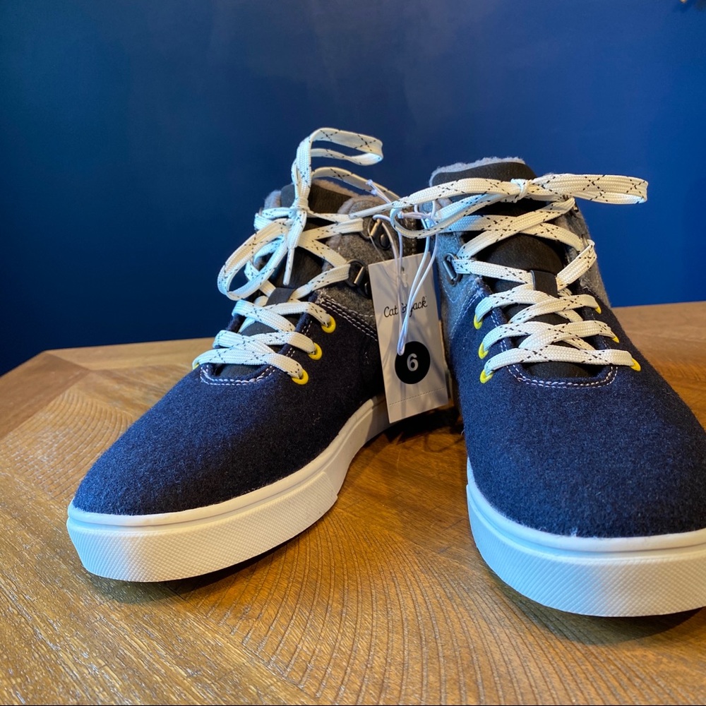 Cat & Jack Boys Porter High Top Wool Sneaker